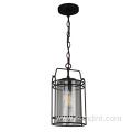 Outdoor Glass Hanging Pendant Lamp